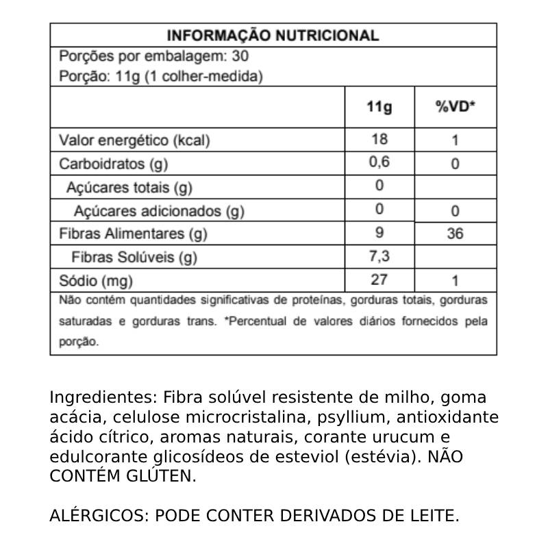 Fiber Biome Laranja Essential Nutrition 330g
