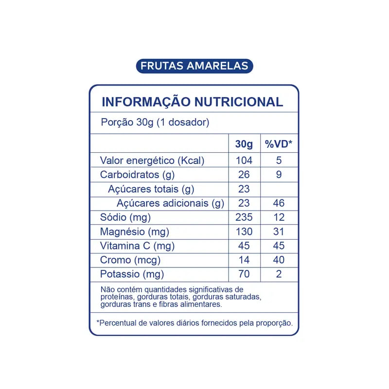 Isotonico Frutas Tropicais Dobro 450g
