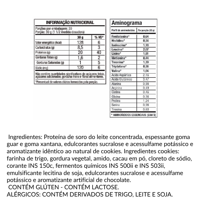 100% Whey Cookies FTW 900g