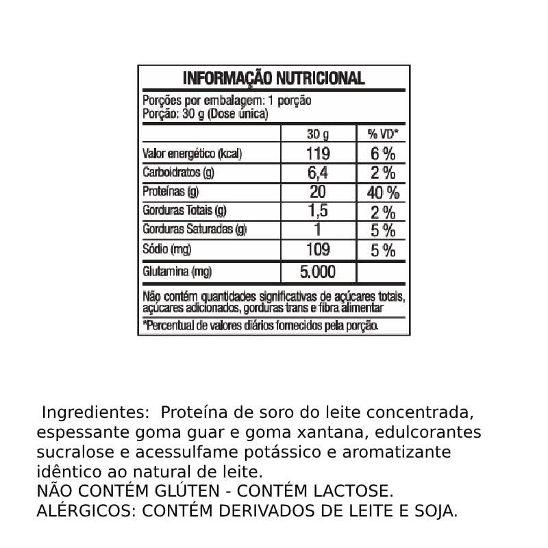 100% Whey Leite FTW 30g