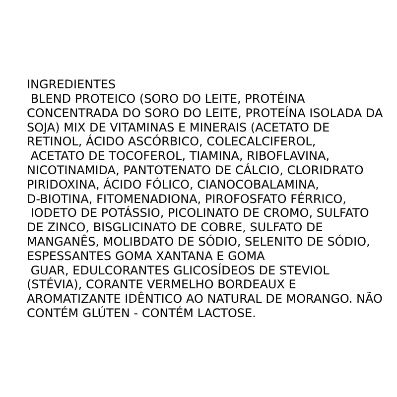 Delicious Diet Shake Morango FTW 450g