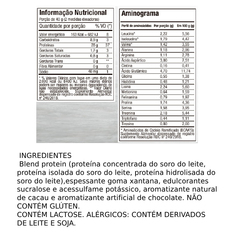 Whey 3W Chocolate FTW 900g