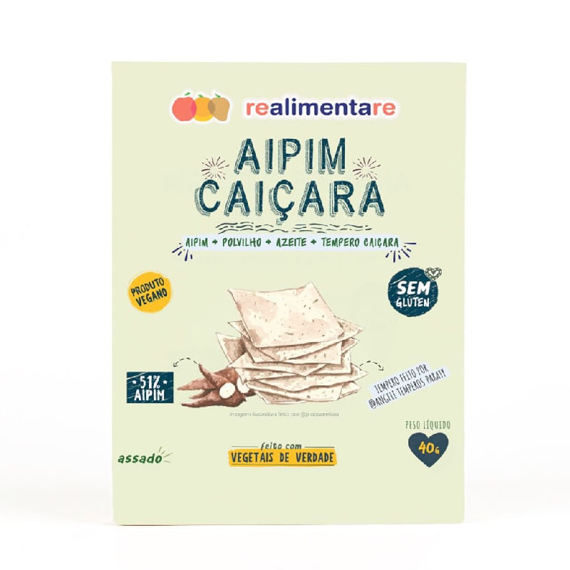 Aipim Caiçara Realimentare 40G