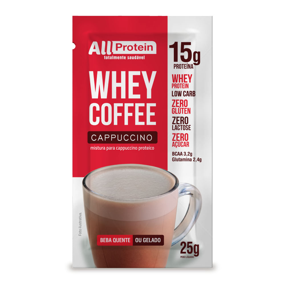 Whey Coffee Cappuccino All Protein 25g