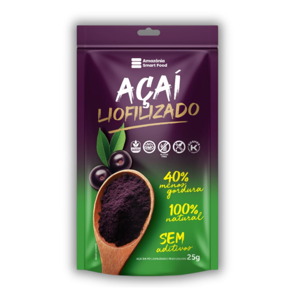 Açaí Liofilizado Amazônia Smart Food 25g