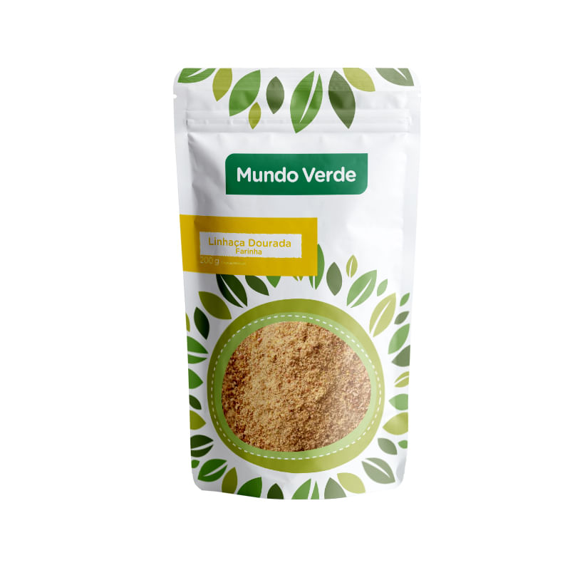 Farinha Linhaça Dourada Mundo Verde 200g