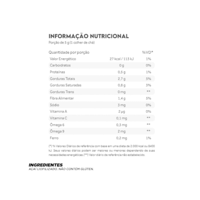 Puro Açai Puravida 200g