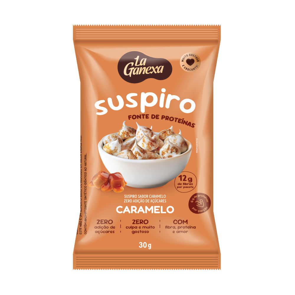 Suspiro Caramelo La Ganexa 30g